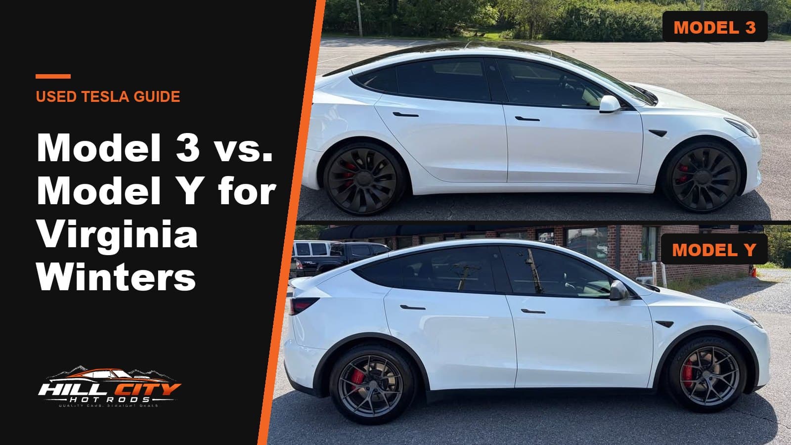Tesla Model 3 vs. Model Y for Central Virginia Winters